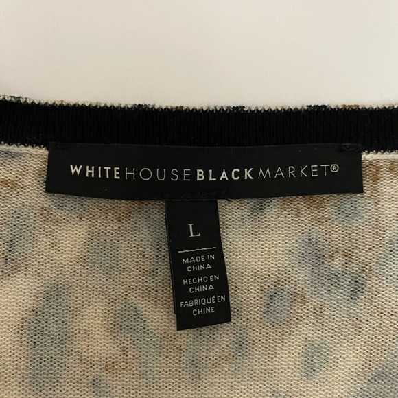 White House Black Market Sweater, Size L - Picture 2 of 7
